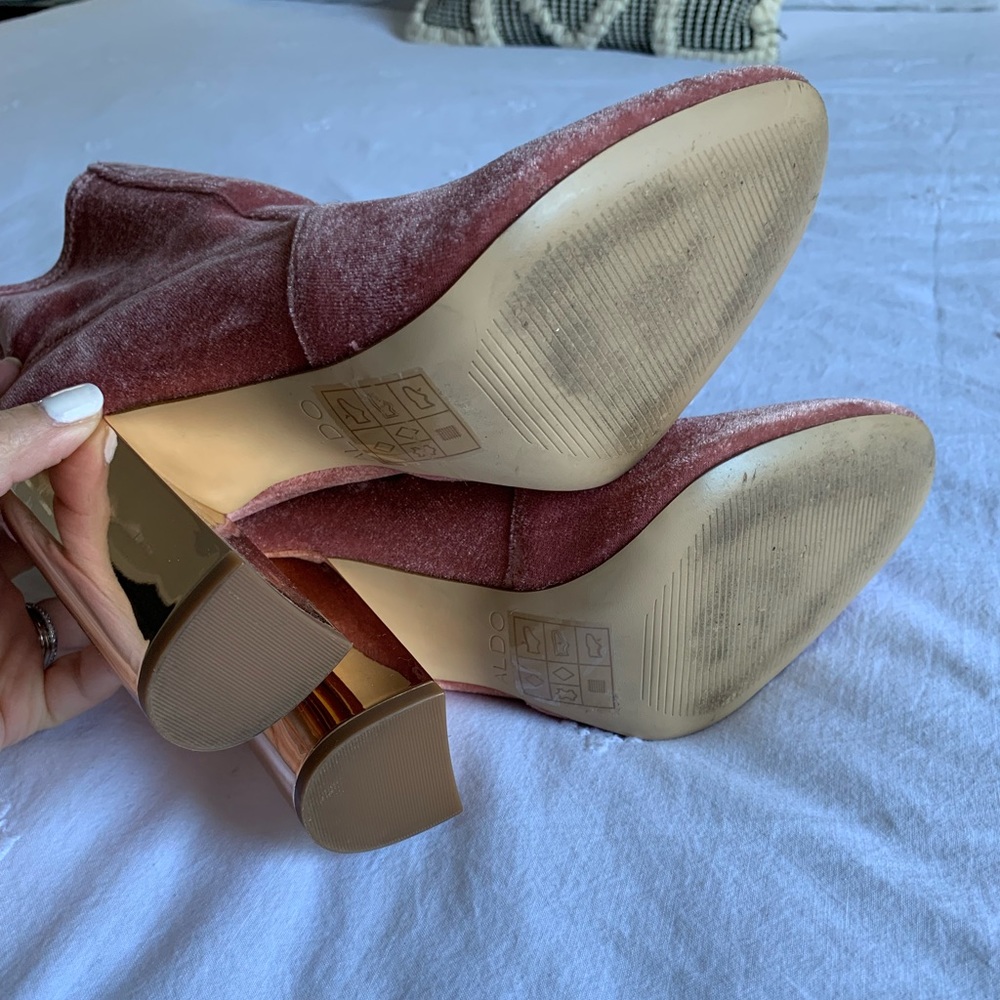 [Aldo] Aurella Pink Booties - Picture 5 of 7